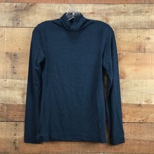 Heather Blue Long Sleeve Shirt Size S